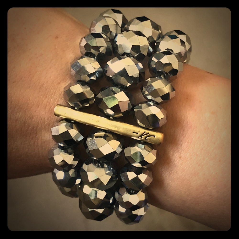 Kenneth Cole Silver and Gold Bracelet